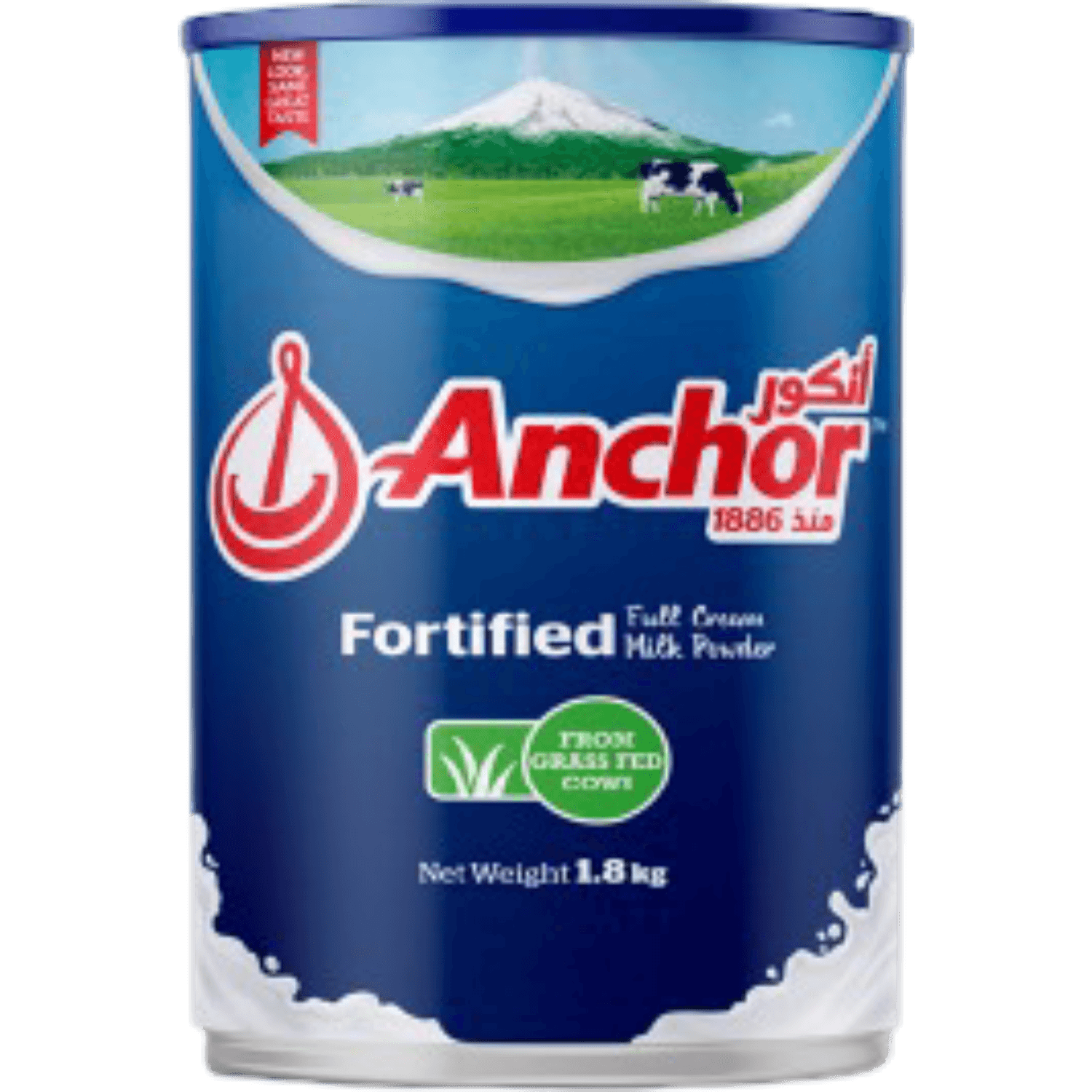 أنكور - حليب  مجفف - 1.8 كيلو - حليب بودرة - (1.8KG) - (EA1)