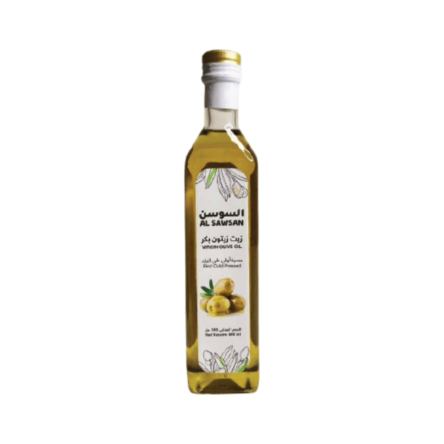 السوسن - زيت زيتون بكر - 500 مل - زيت زيتون - (500ML) - (EA1)