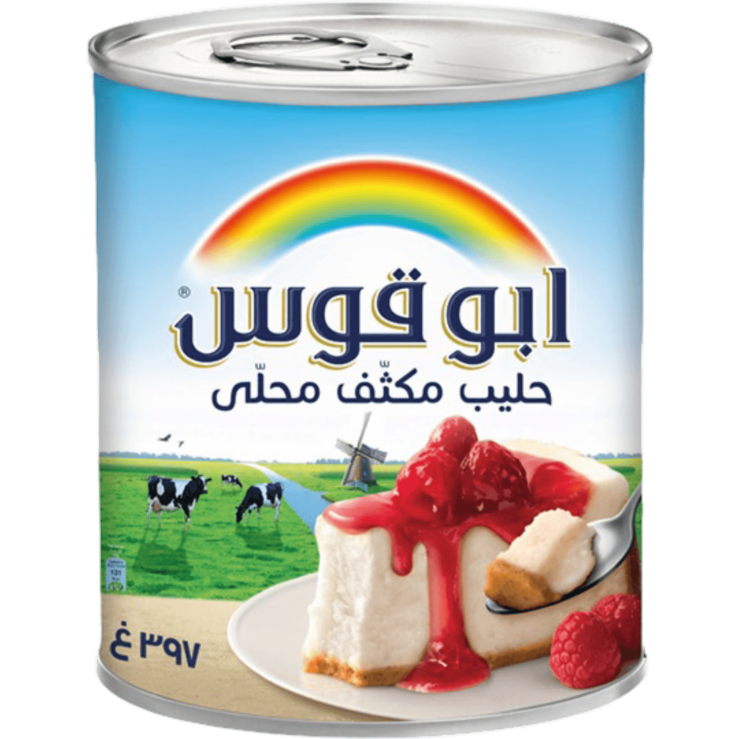 ابو قوس - حليب مكثف محلى - 397 غرام - حليب مكثف - (397G) - (EA1)