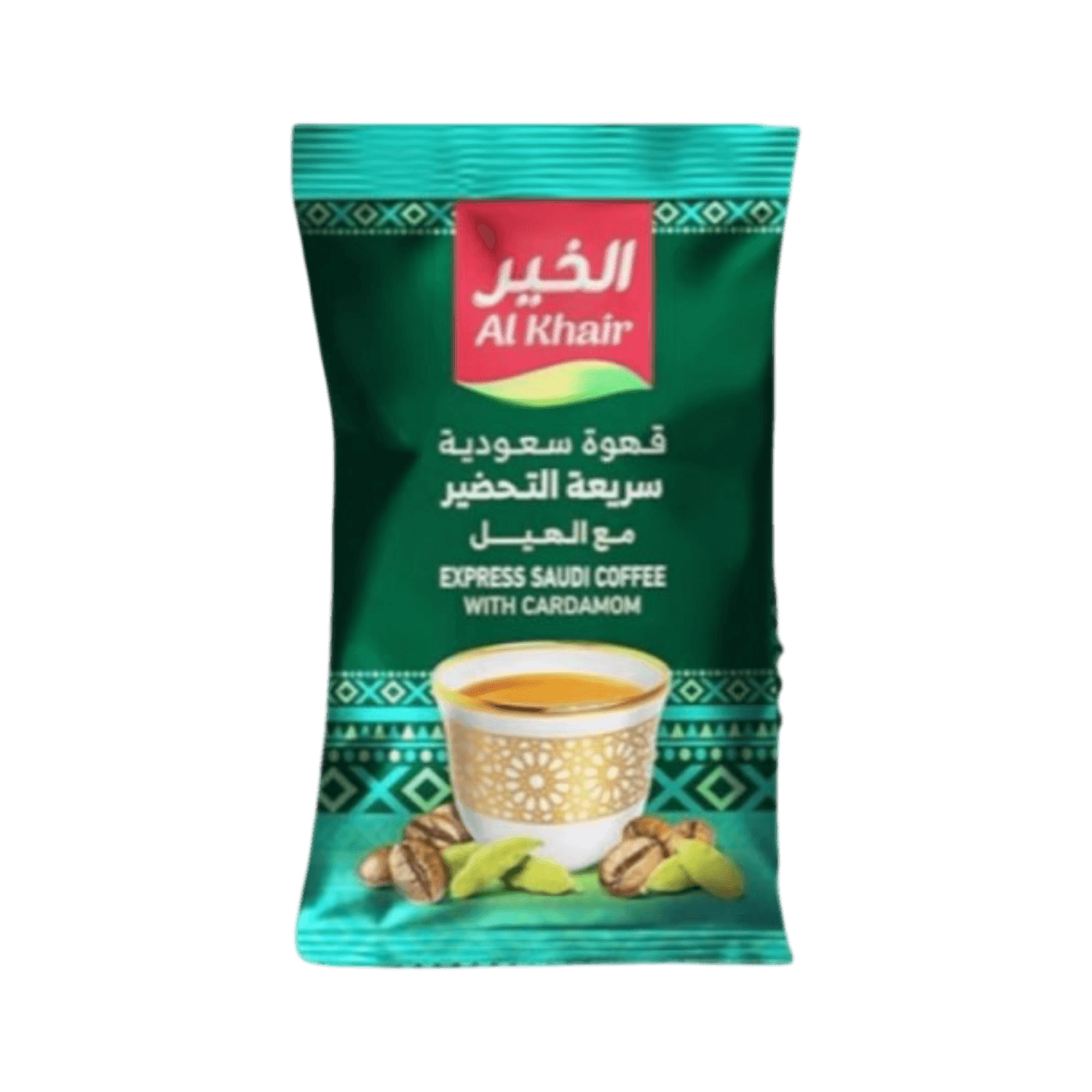 الخير - الخير قهوة عربية مع الهيل - 4 ×15 غرام - القهوة - (4*15G) - (EA1)