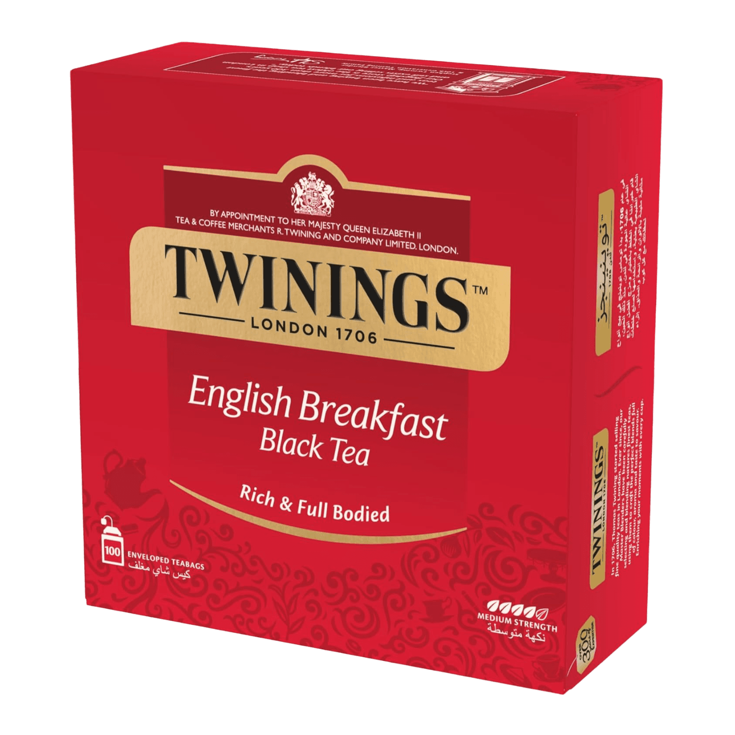 أكياس شاي الإفطار الإنجليزي - الشاي - ((100 count) 1Pieces) - (EA1)