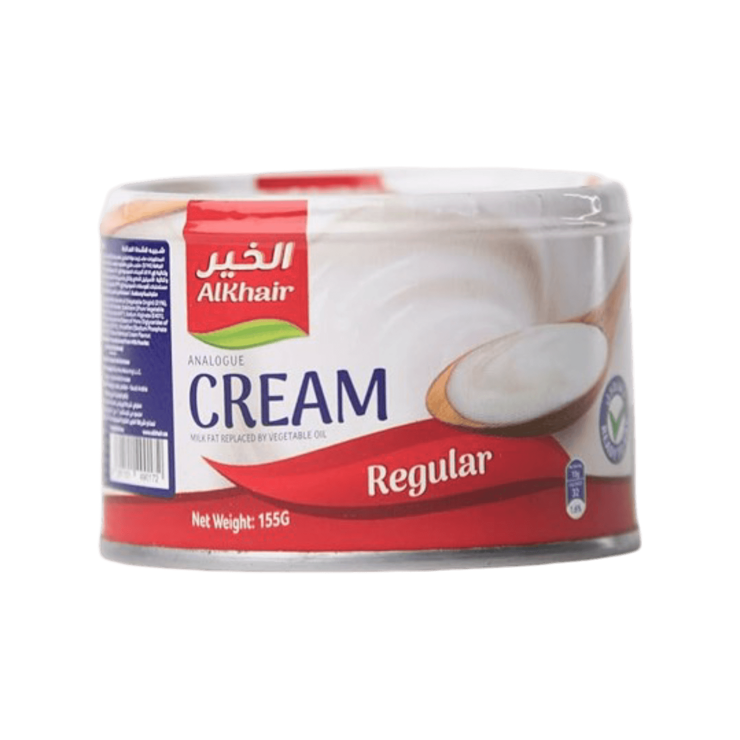 الخير - شبية قشطة - 155 غرام - حليب مبخر ومبيضات قهوة - (155G) - (EA1)