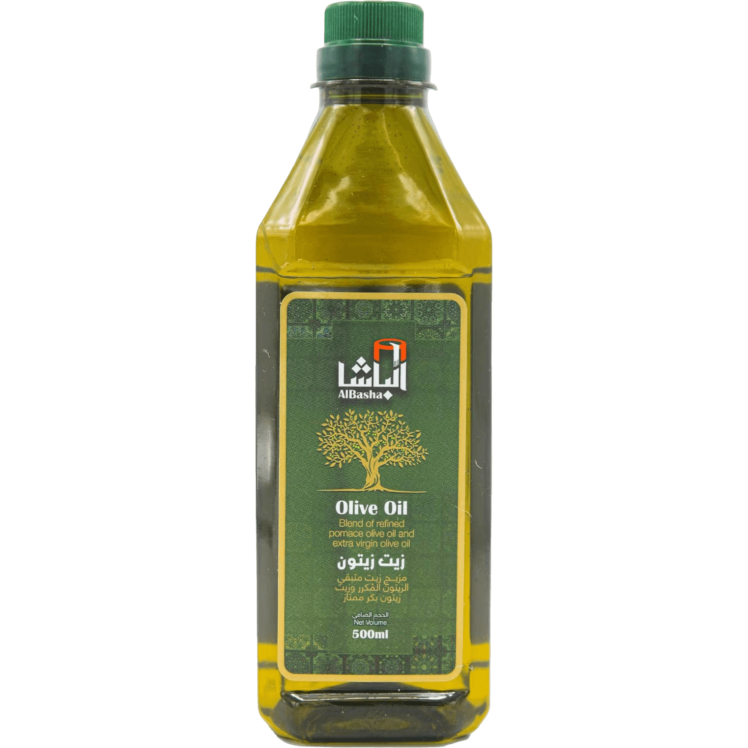 الباشا زيت زيتون بكر ممتاز 500 مل - زيت زيتون - (500ML) - (EA1)
