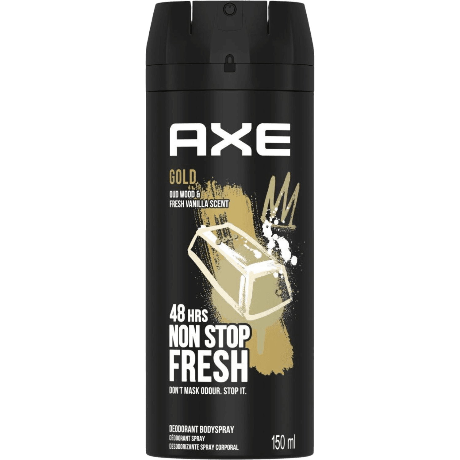 اكس مزيل عرق بخاخ جولد فريش 150 مل - مزيلات العرق - (150ML) - (EA1)