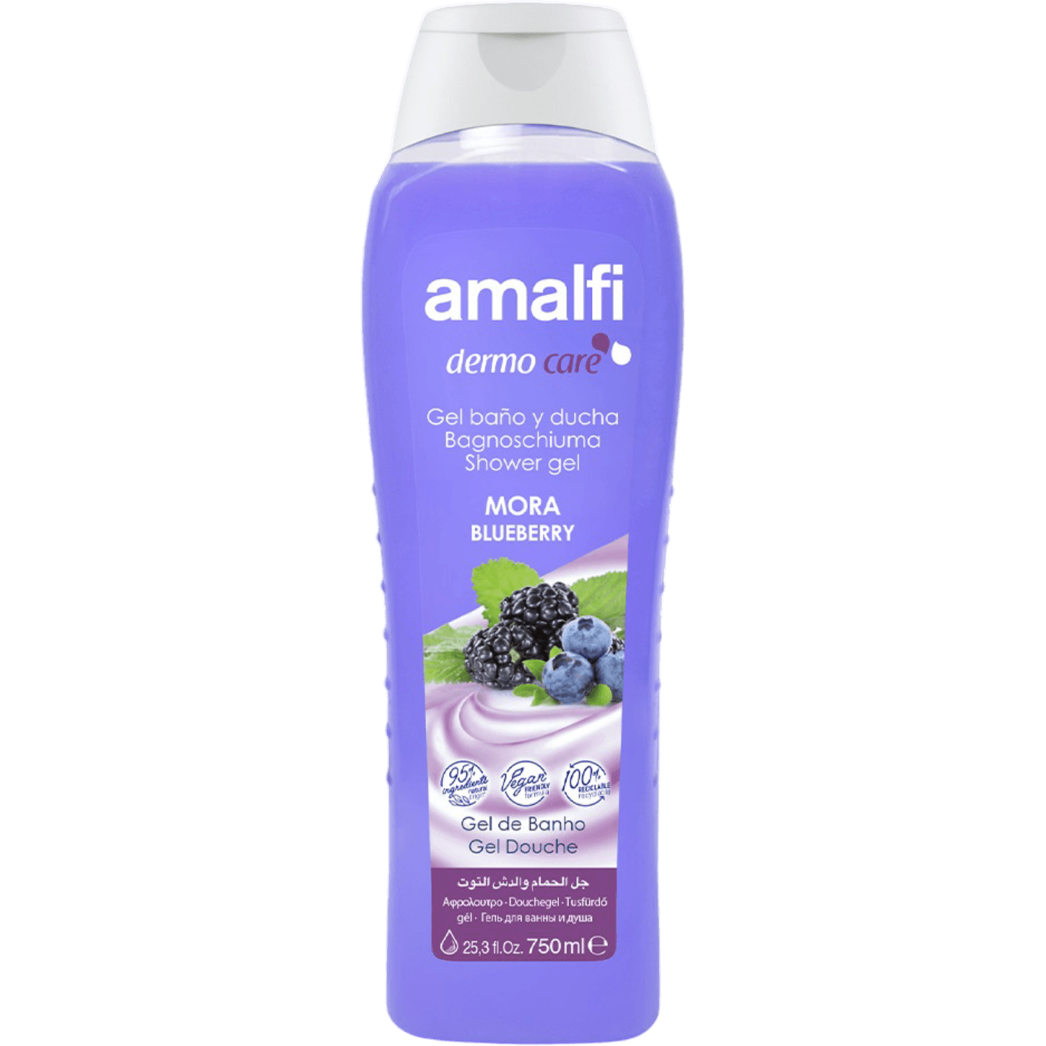 أمالفى جل الإستحمام أمالفي بالتوت  750 م - غسول جسم - (750ML) - (EA1)