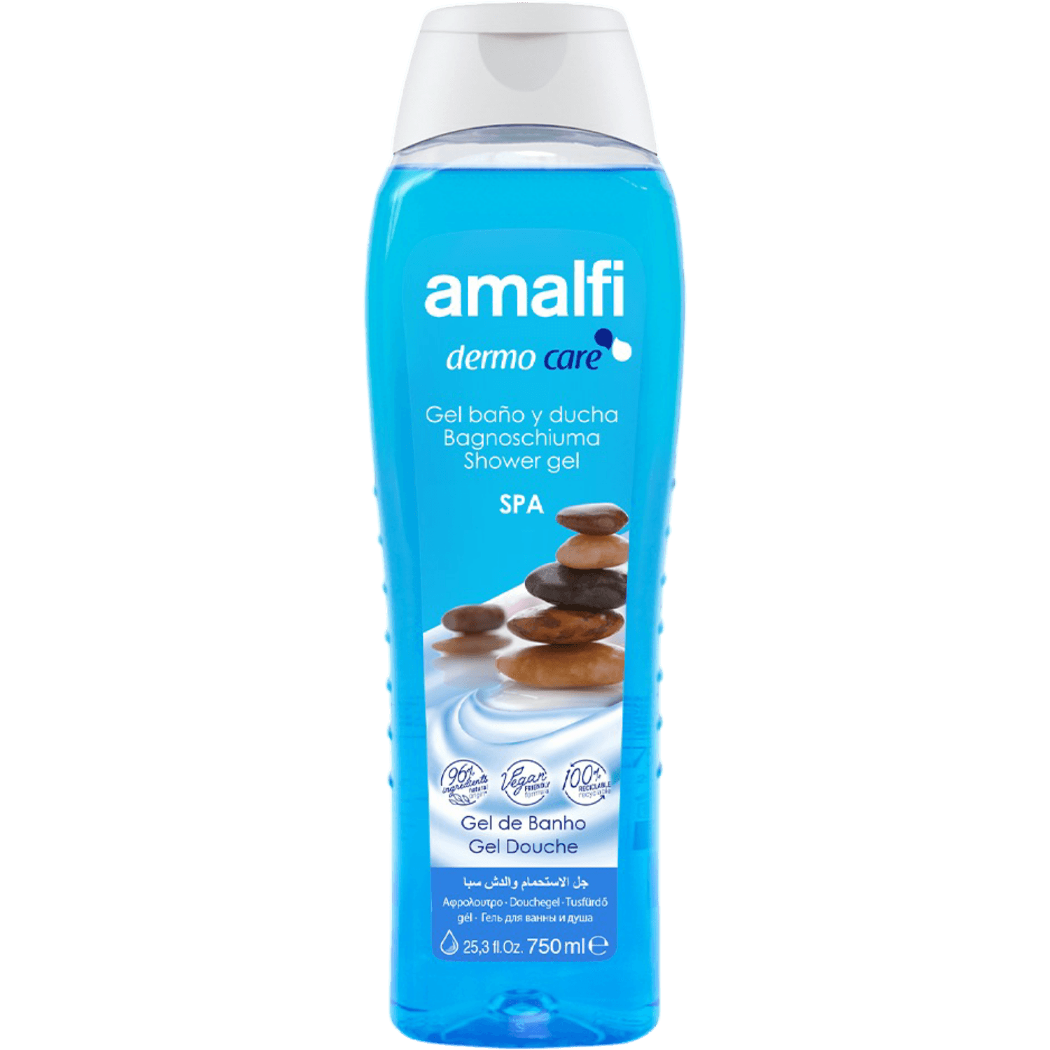 أمالفى جل الإستحمام أمالفي سبا 750 مل - غسول جسم - (750ML) - (EA1)